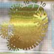 Australian new 10 dollar Rolling colour effect