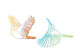 Oiseau volant du nouveau billet de 5 dollars australien