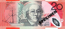 Australian 20 dollar note front