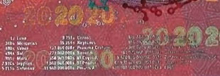 20 nouveaux Francs Suisses Security strip-2