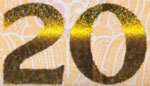 20 chinese yuan color-shifting ink