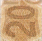 Image latente de 20 yuans chinois