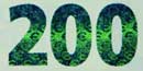 200 ново евро Смарагдовозелено число2