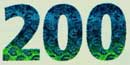 200 ново евро Смарагдовозелено число3