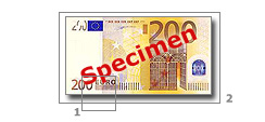 Spécimen3 billet de 200 euros