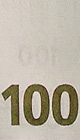 мастило с спроменящ се цвят 100 евро