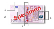 Specimen1 500 euro note