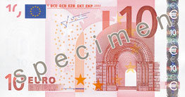 10 euros recto