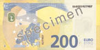 ново 200 евро гръб