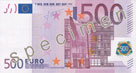 500 euro front