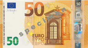 50 Euro new note