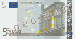 5 euros avant