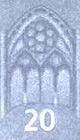 watermark light 20 euro note