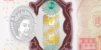 50 pounds banknote polymer Queen's portrait