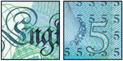 5 pounds polymer note itaglio printing