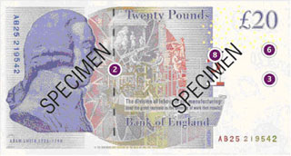 20 pound specimen reverse