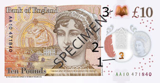 new 10 pound polymer specimen reverse