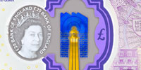 20 pounds banknote polymer Queen's portrait