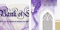 £20 polymer note raised print