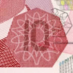 10 turkish lira note Latent Number2
