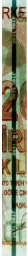 20 turkish lira note Security Thread