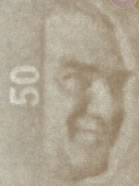 50 turkish lira note Watermark