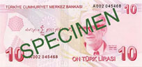 10 turkish lira note reverse