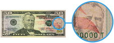 Filigranes de cinquante dollars des États-Unis